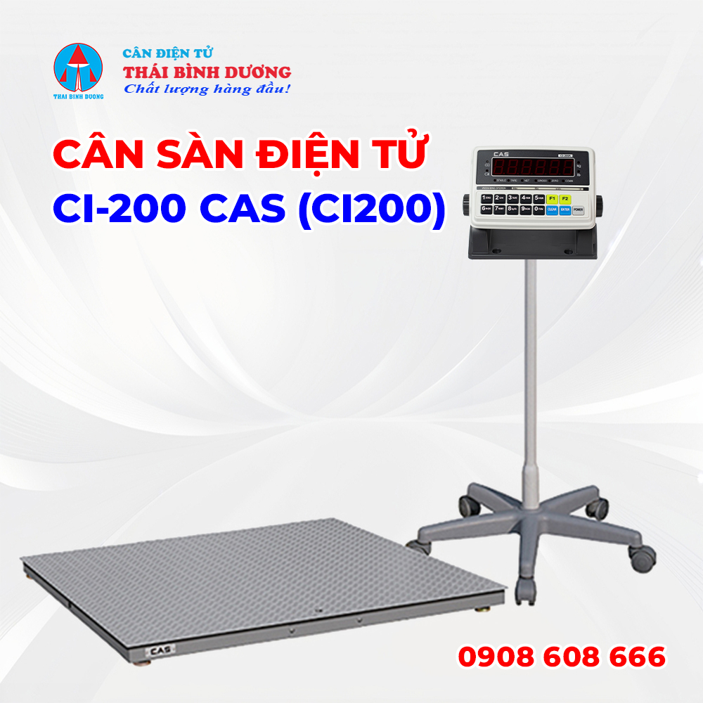 Cân Sàn Điện Tử CI-200 CAS (CI200)