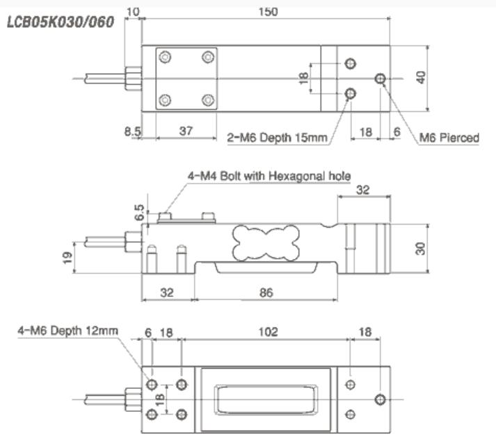 Loadcell LCB05 AND 1