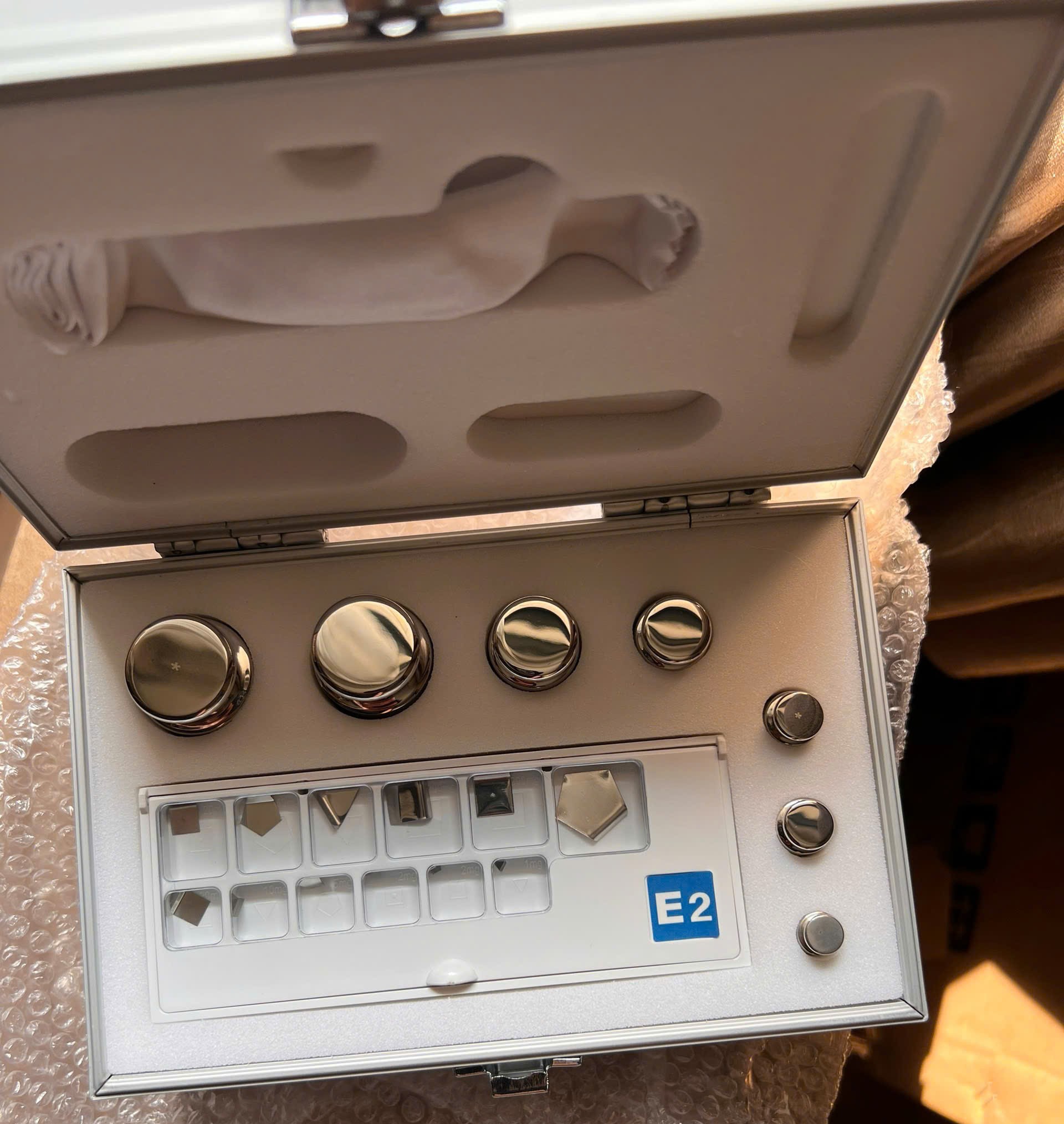 Bộ quả cân chuẩn E2 (1mg - 200g) 3