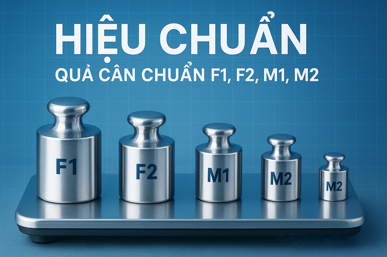 Hiệu chuẩn quả cân chuẩn F1 F2 M1 M2