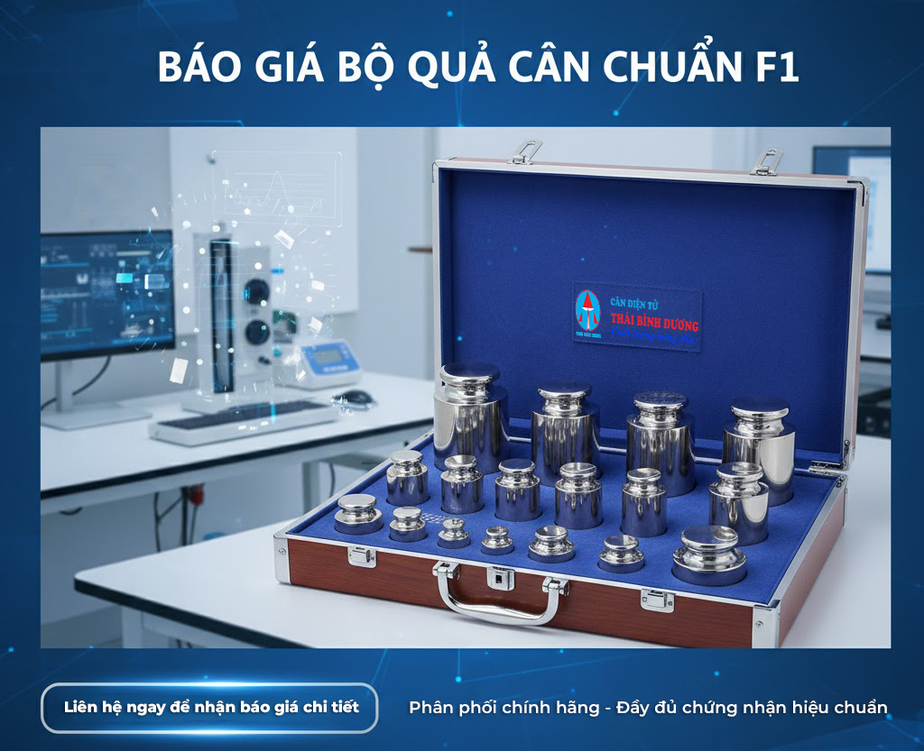 Báo Giá Bộ Quả Cân Chuẩn F1 Mới Nhất