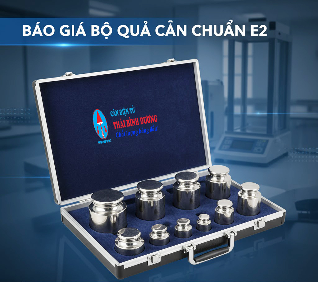 Báo Giá Bộ Quả Cân Chuẩn E2 – Bảng Giá Chi Tiết