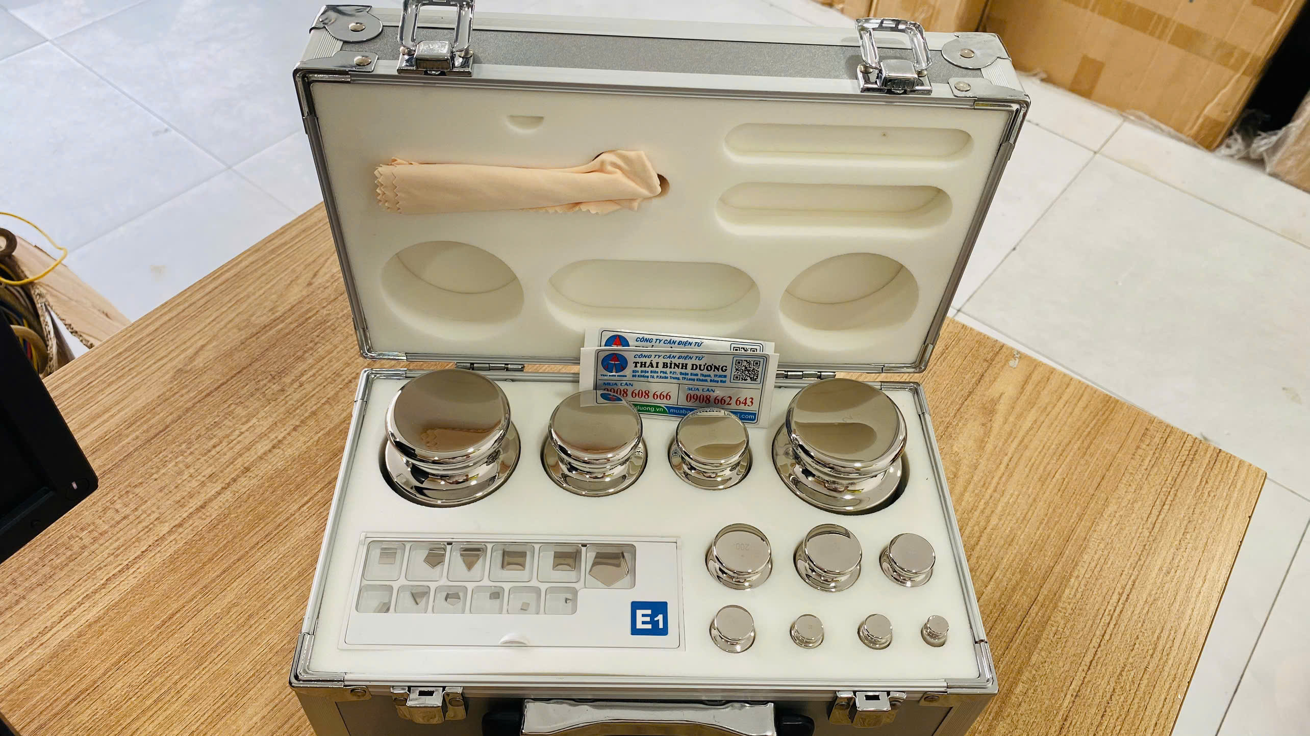 Bộ quả cân chuẩn E1 1