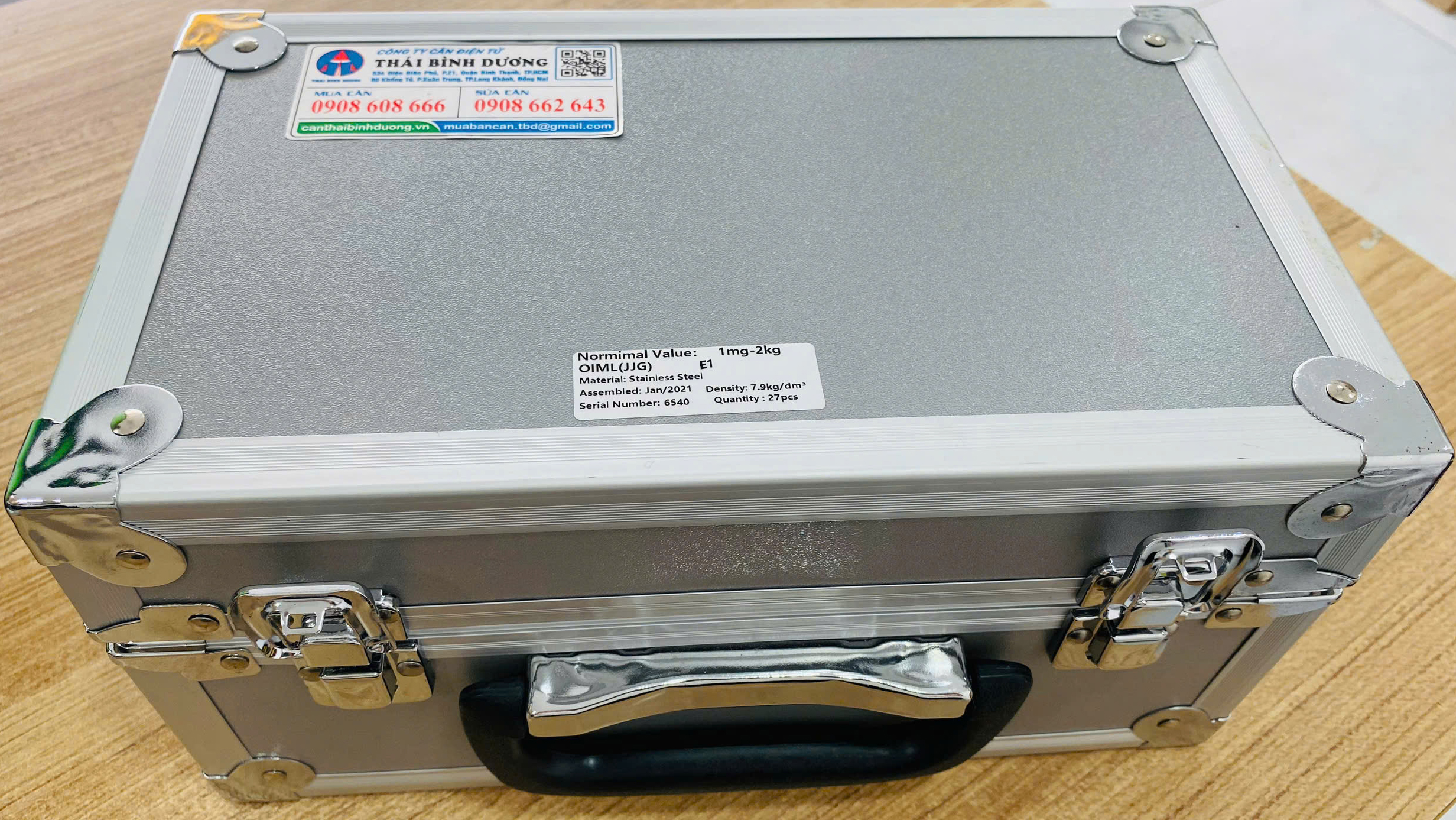 Bộ quả cân chuẩn E1 2