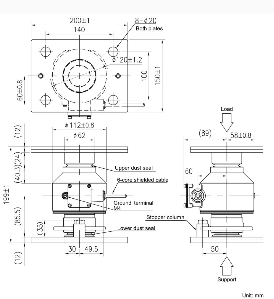 Loadcell LCC20 AND 1