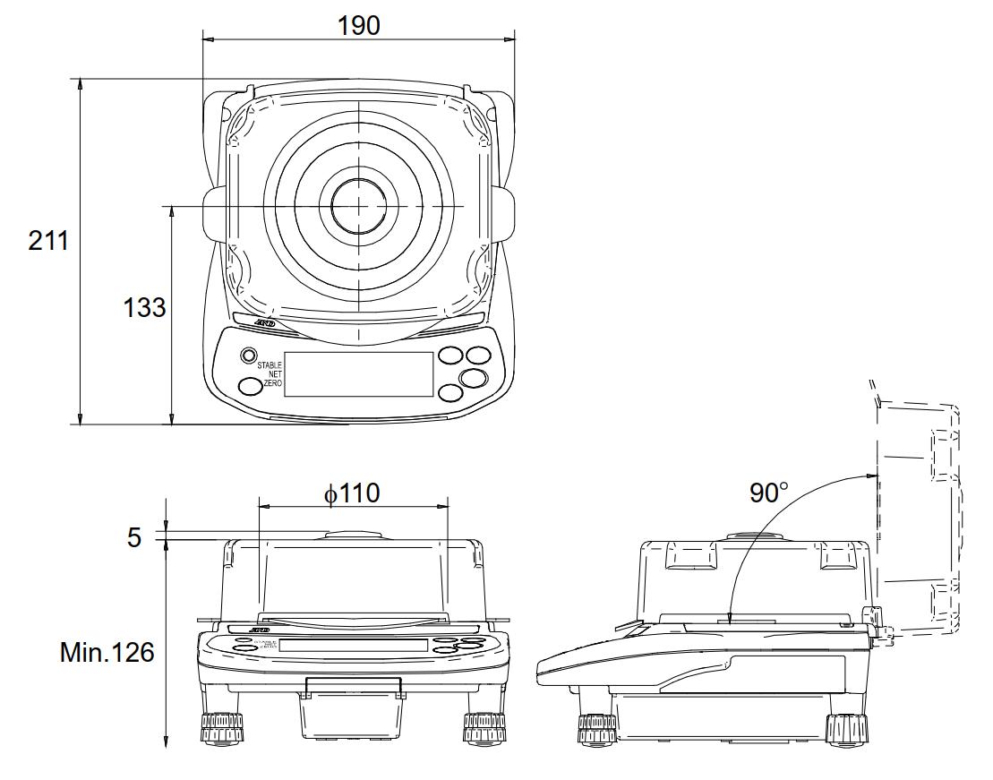 Cân Kỹ Thuật EJ Series AND 1