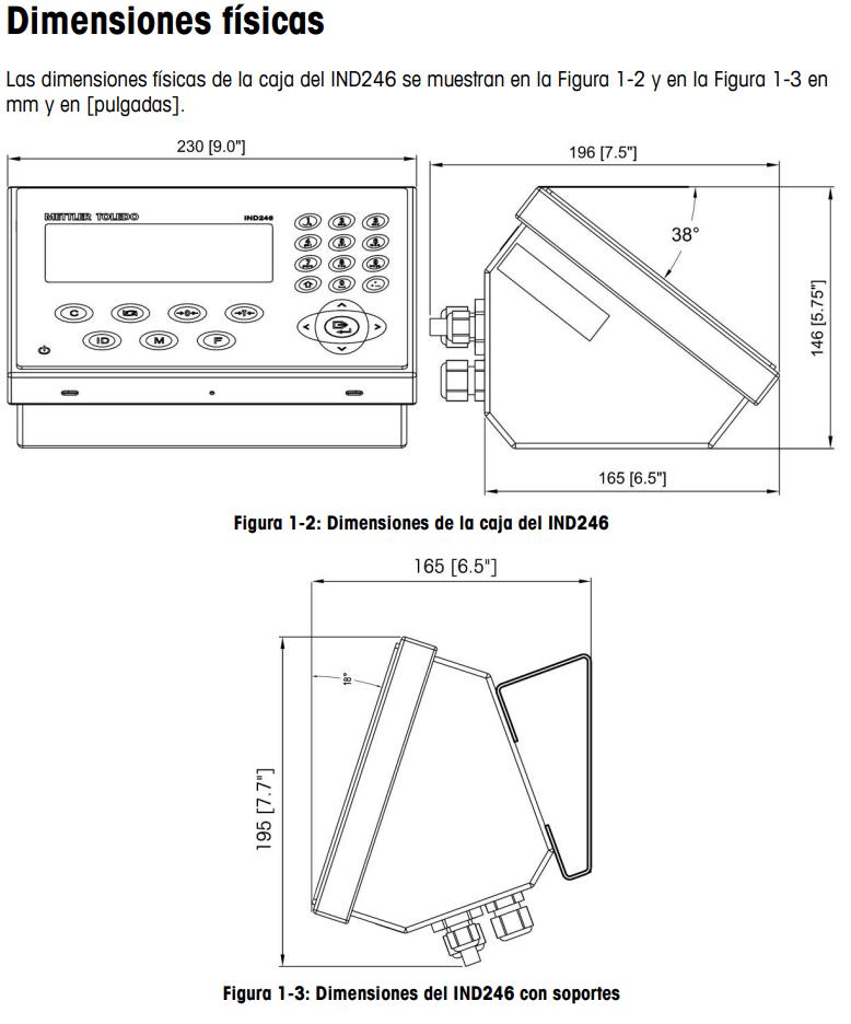 Đầu cân điện tử IND246 Mettler Toledo 1
