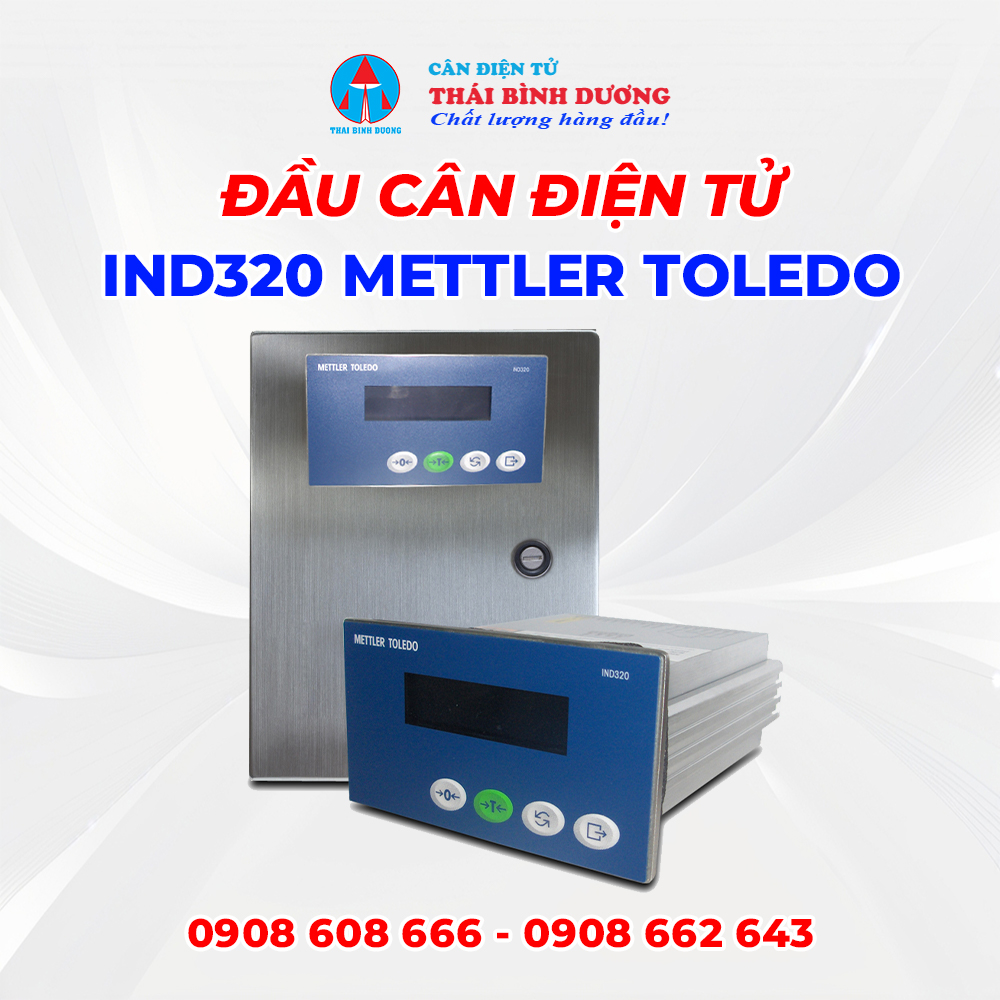 Đầu Cân Điện Tử IND320 Mettler Toledo