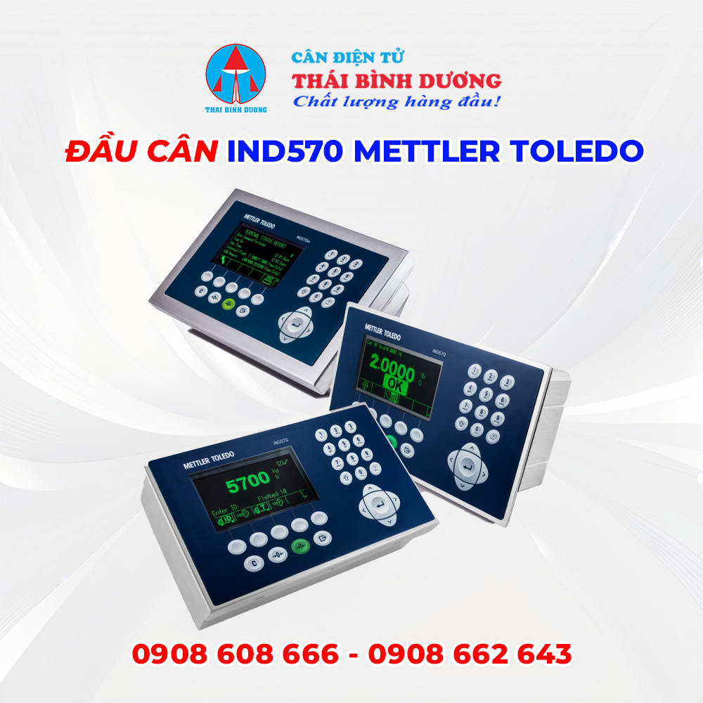 Đầu Cân IND570 Mettler Toledo
