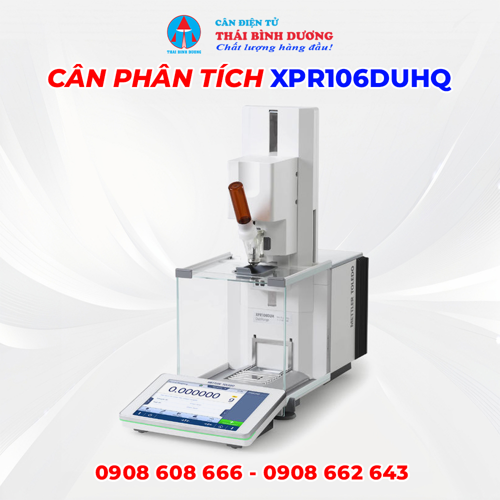 Cân Phân Tích XPR106DUHQ Mettler Toledo