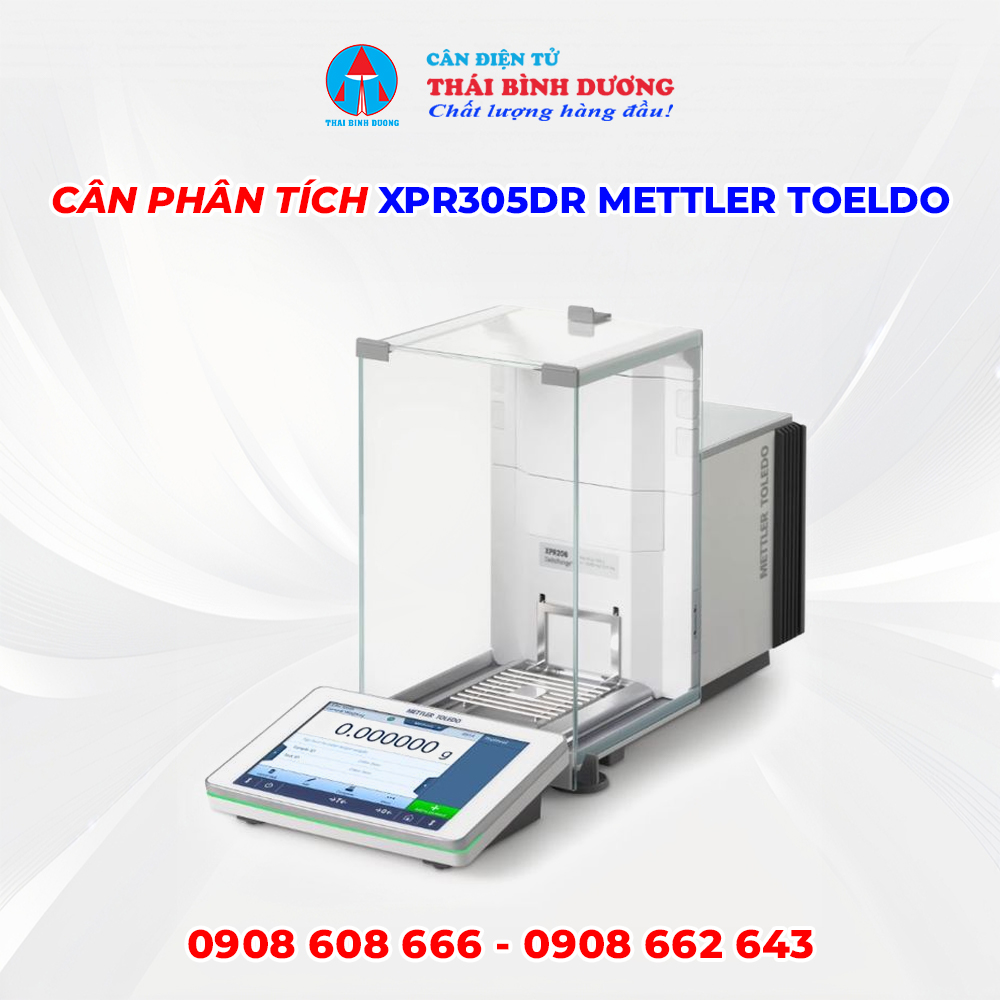 Cân Phân Tích XPR305DR Mettler Toledo