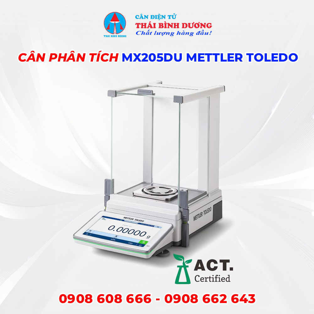 Cân phân tích MX205DU Mettler Toledo