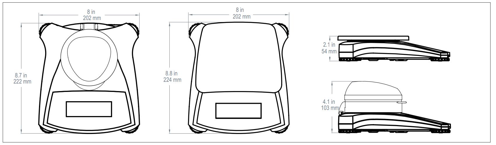 Cân Kỹ Thuật SPX Series Ohaus xx