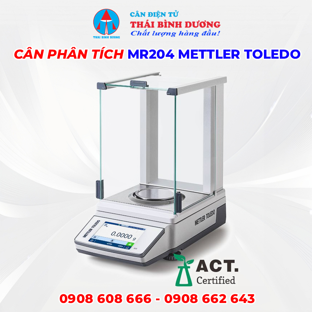 Cân phân tích MR204 Mettler Toledo 1