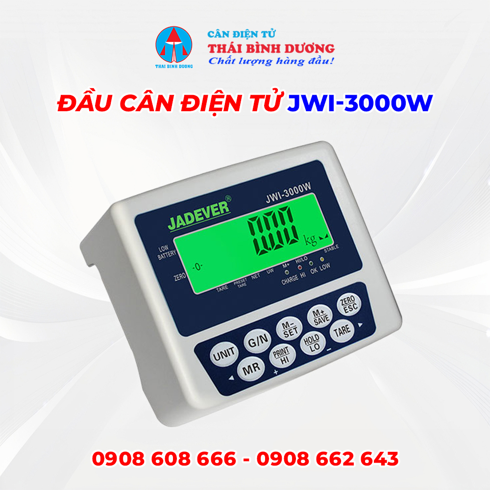 Đầu Cân Điện Tử JWI-3000W Jadever