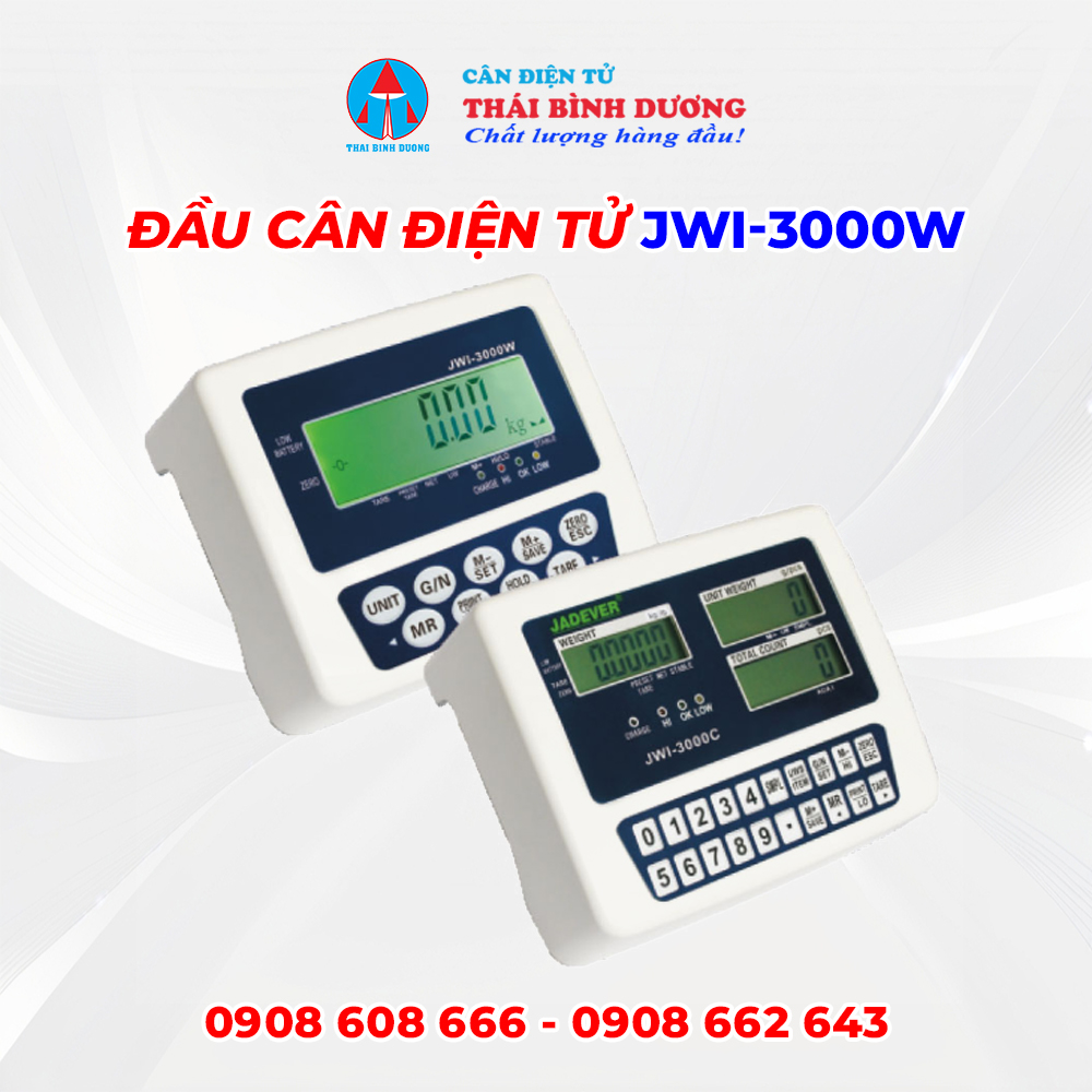 cân sàn điện tử JWI-3000W Jadever 1