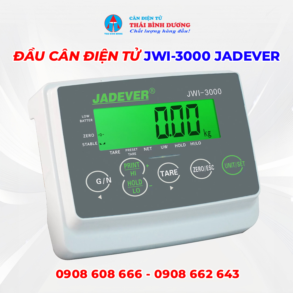 Đầu Cân Điện Tử JWI-3000 Jadever