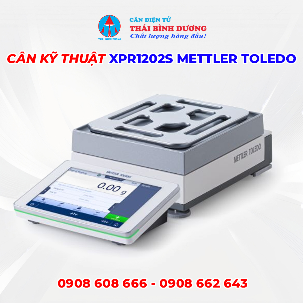 Cân Kỹ Thuật XPR1202S Mettler Toledo