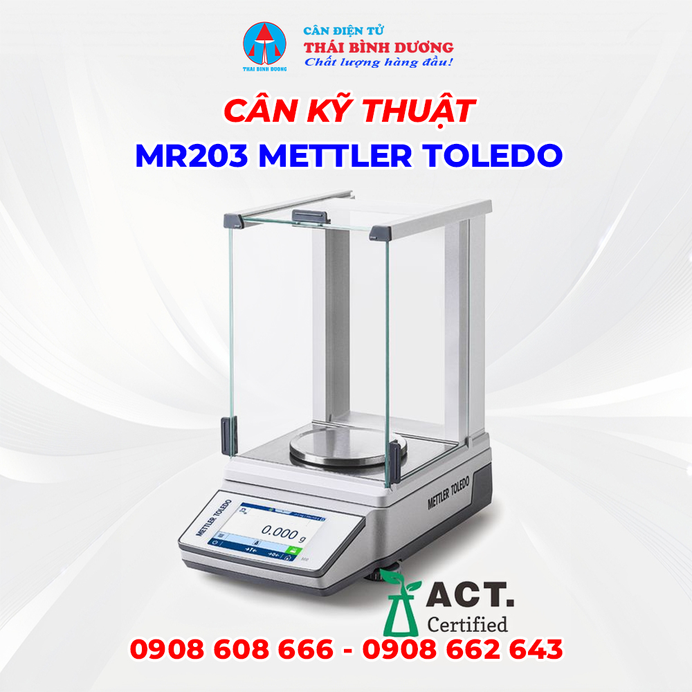 Cân Kỹ Thuật MR203 Mettler Toledo