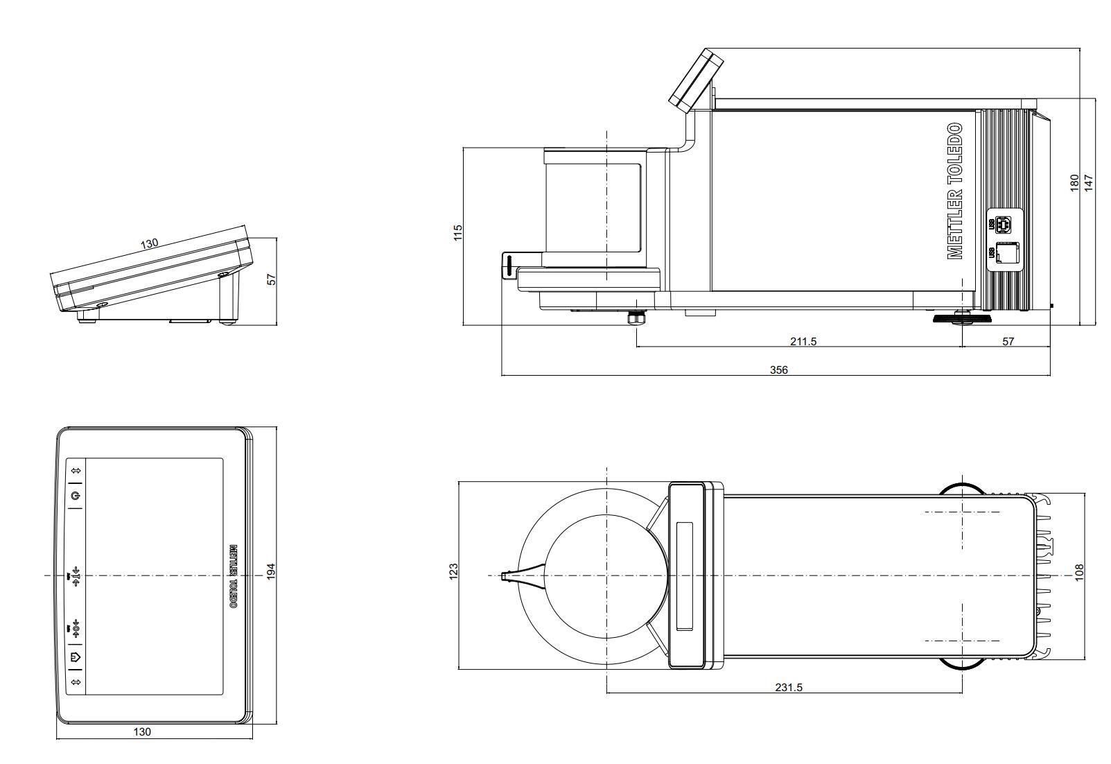 Cân Vi Lượng XPR2U Mettler Toledo 1