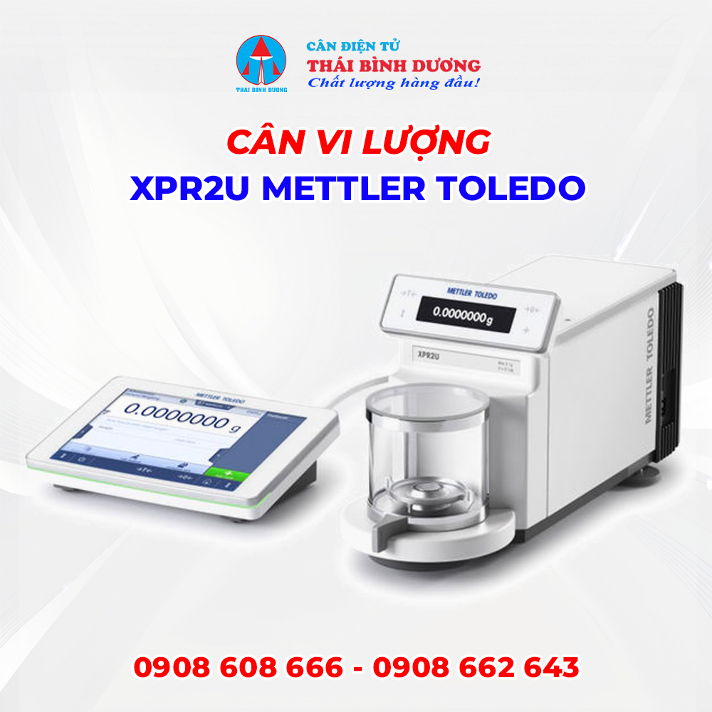 Cân Vi Lượng XPR2U Mettler Toledo