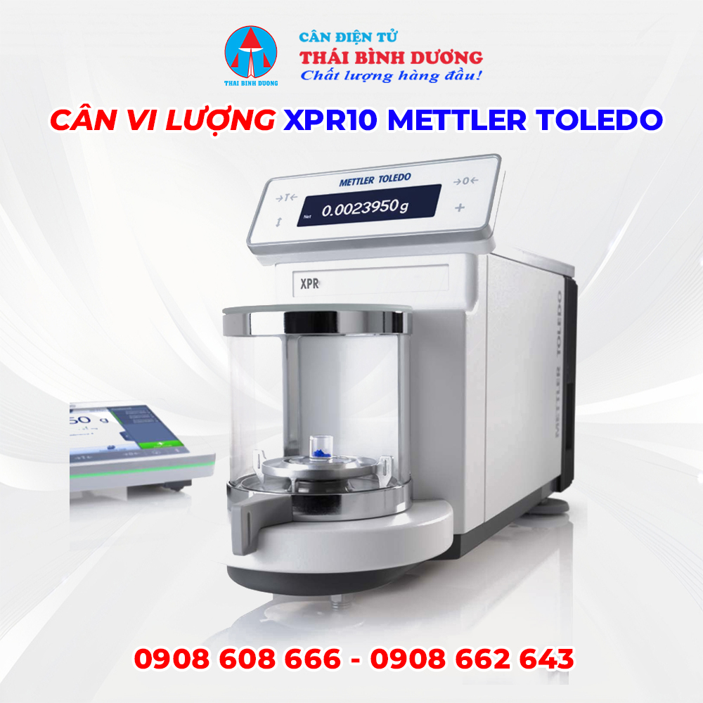 Cân Vi Lượng XPR10 Mettler Toledo