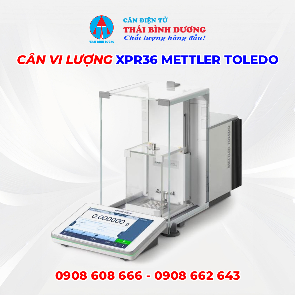 Cân Vi Lượng XPR36 Mettler Toledo