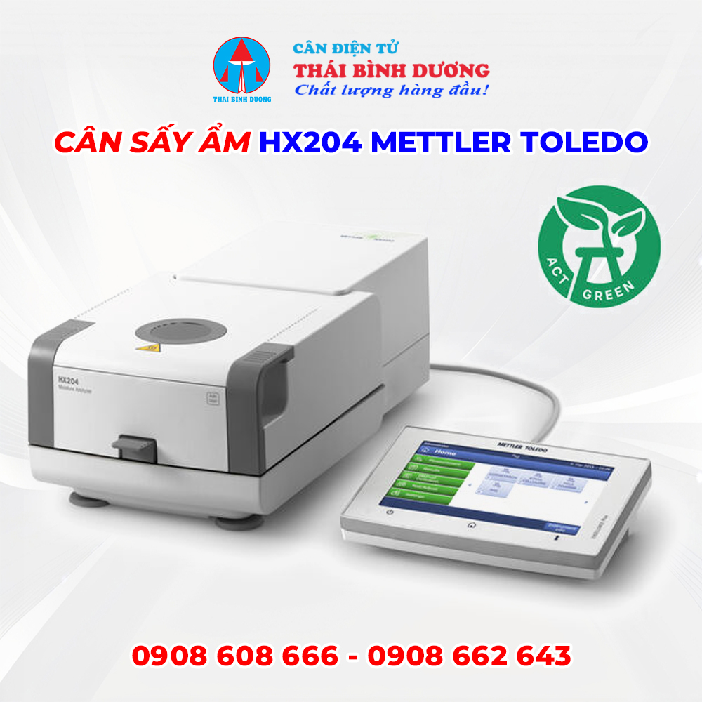Cân Sấy Ẩm HX204 Mettler Toledo