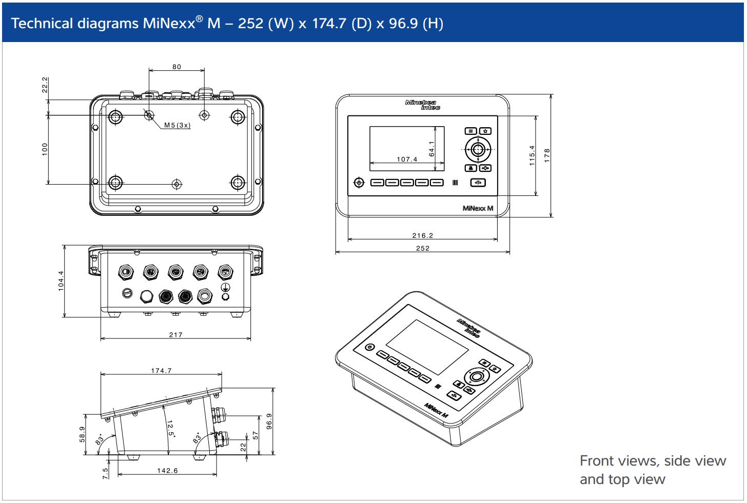 Đầu Cân Chống Cháy Nổ MiNexx M Minebea Intec 1