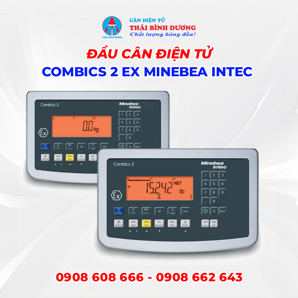 Đầu cân điện tử Combics 2 EX Minebea Intec 2