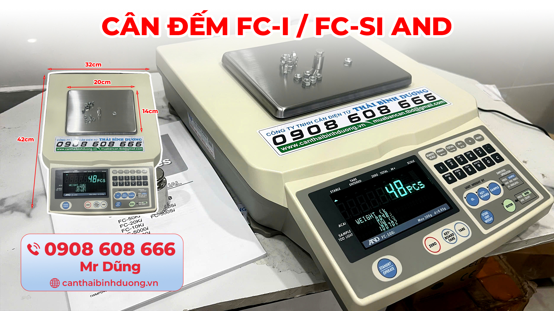 Cân Đếm Điện Tử FC-i / FC-Si AND 3