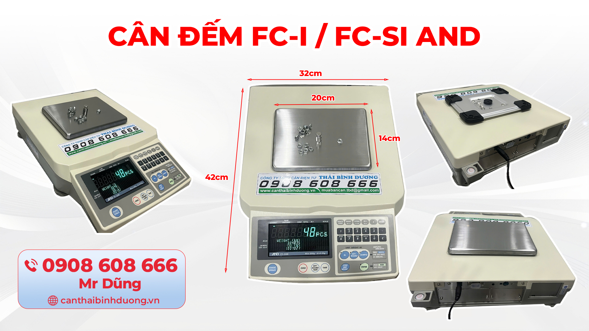 Cân Đếm Điện Tử FC-i / FC-Si AND 2