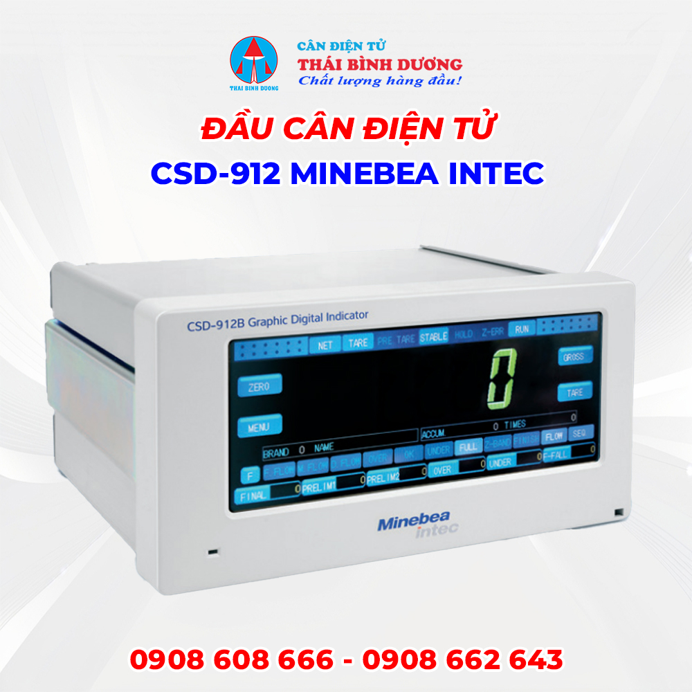 Đầu Cân Điện Tử CSD-912 Minebea Intec