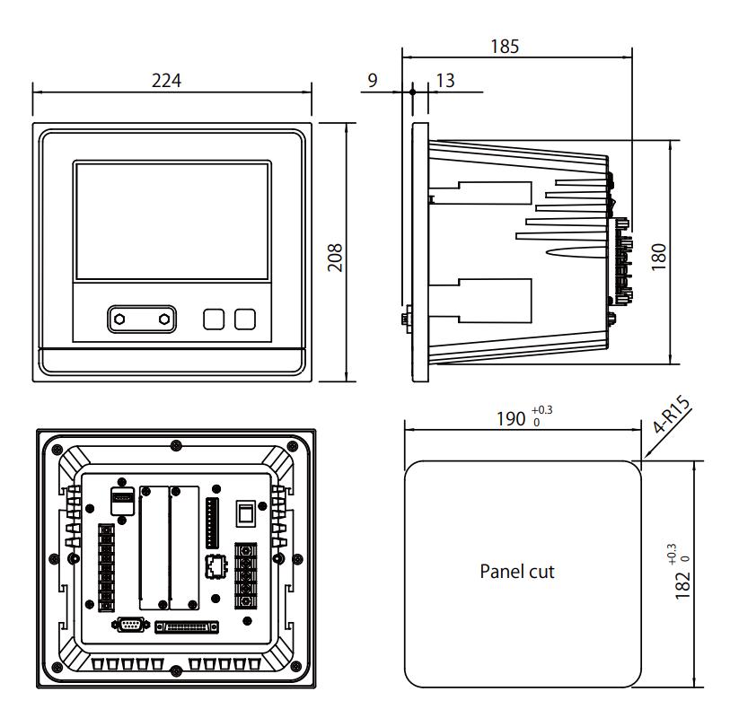 Đầu Cân Điện tử AD4413-CW AND 1