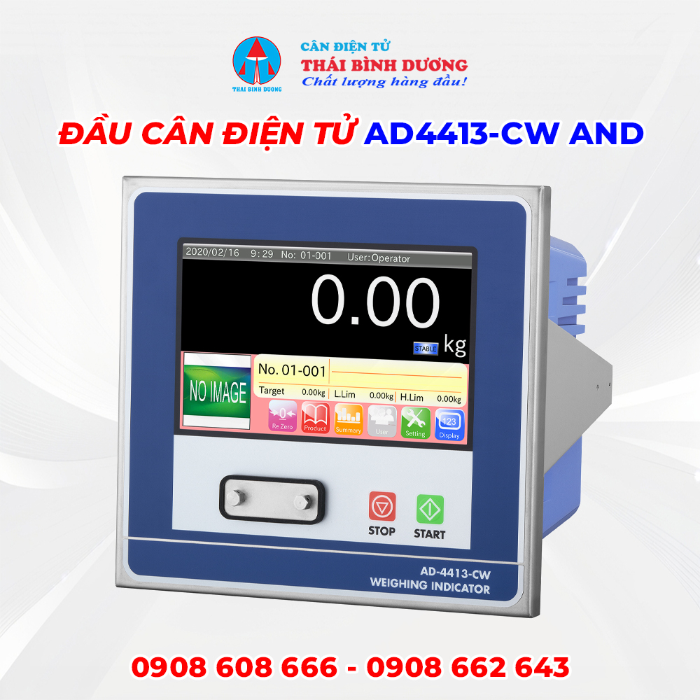 Đầu Cân Điện tử AD4413-CW AND