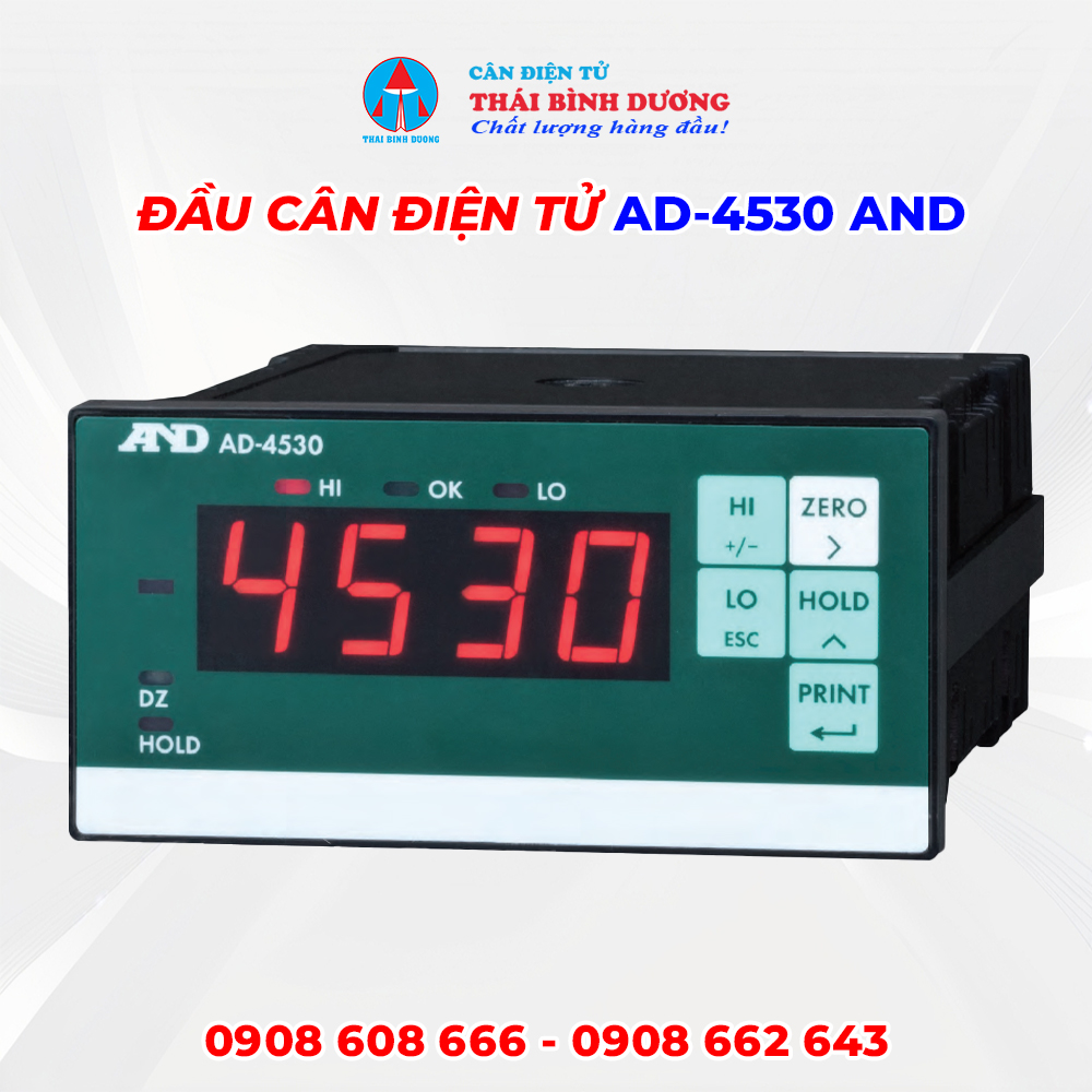Đầu Cân Điện tử AD-4530 AND