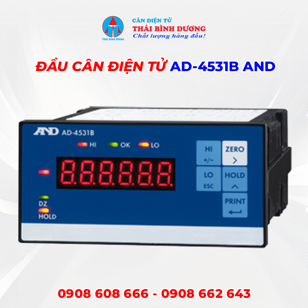 Đầu Cân Điện Tử AD-4531B AND
