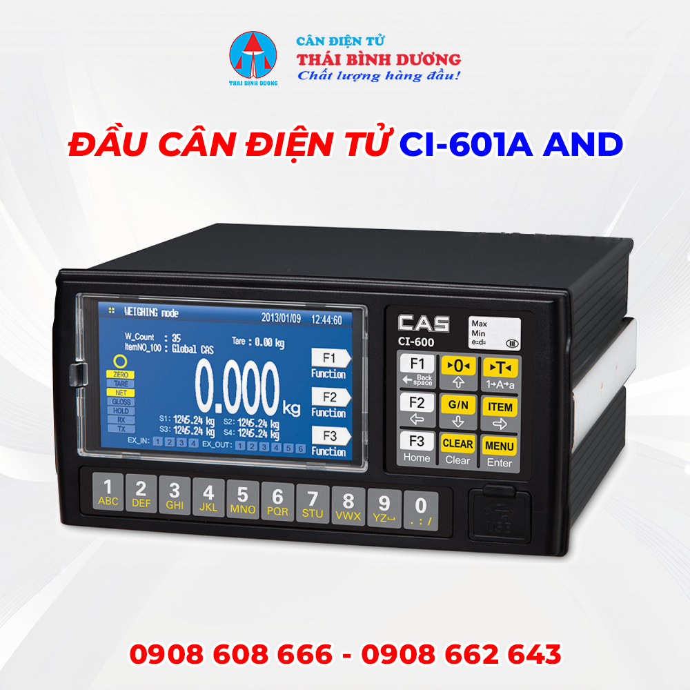 Đầu Cân Điện Tử CI-601A AND