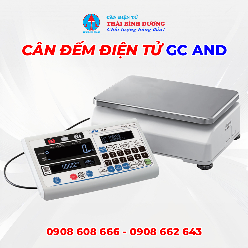 Cân Đếm Điện Tử GC AND