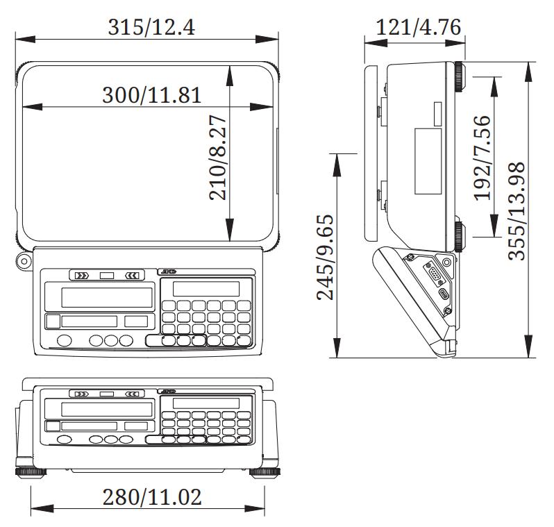 Cân Đếm Điện Tử GC AND 2