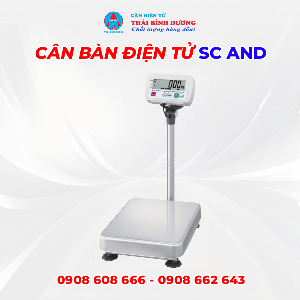 Cân Bàn Điện Tử SC AND