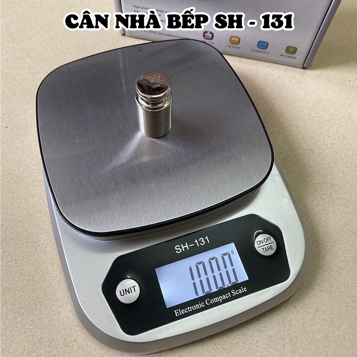 Cân Điện Tử Nhà Bếp SH-131 (3kg 0.1g) 2