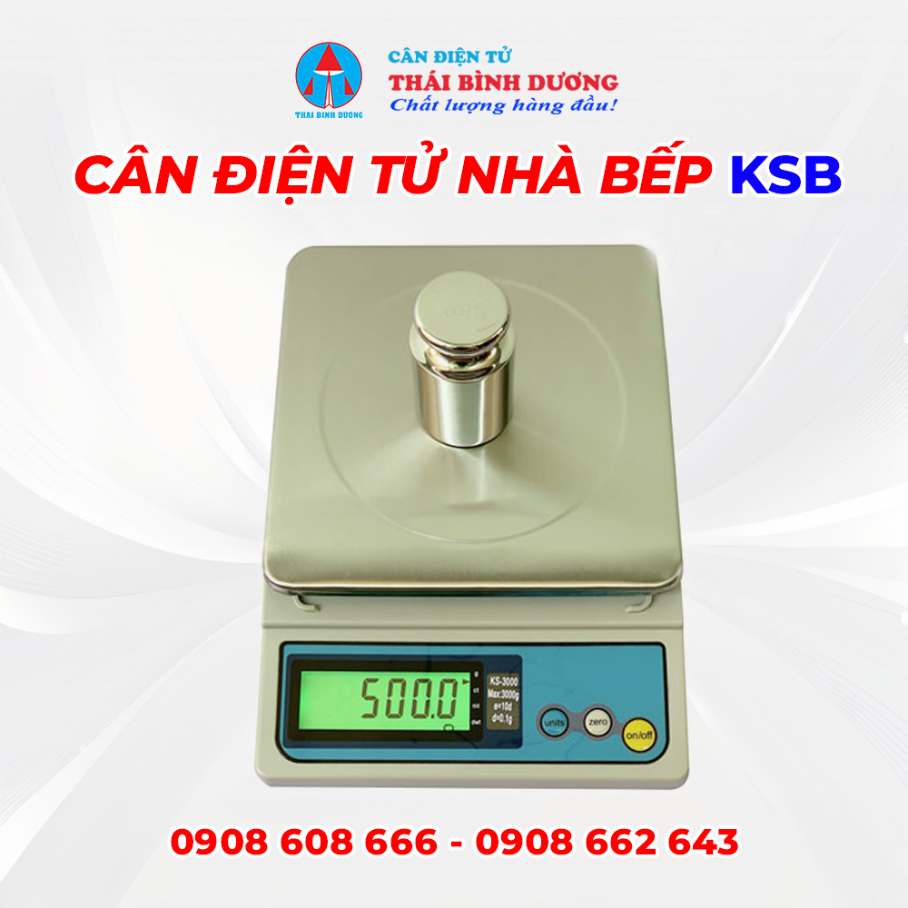 Cân Điện Tử Nhà Bếp KSB 1Kg 3Kg 5Kg
