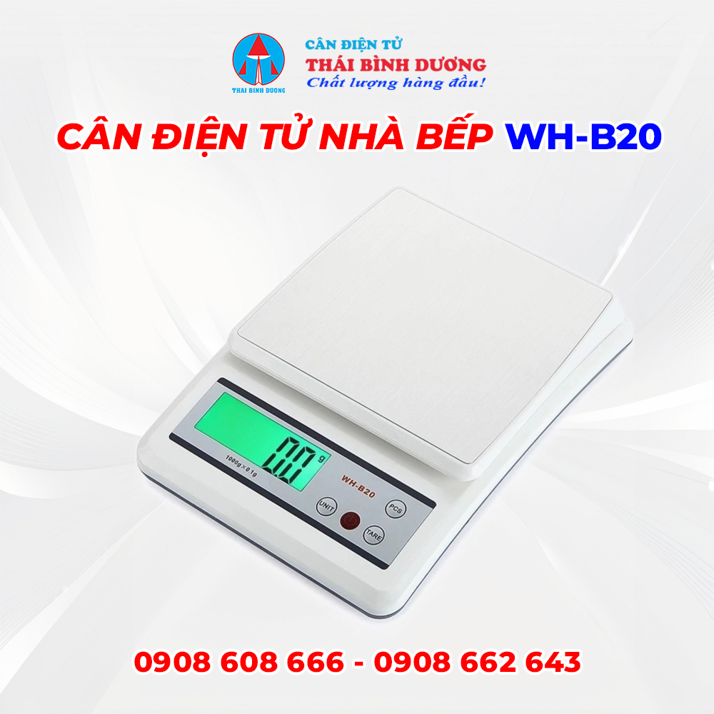 Cân điện tử nhà bếp WH-B20 1