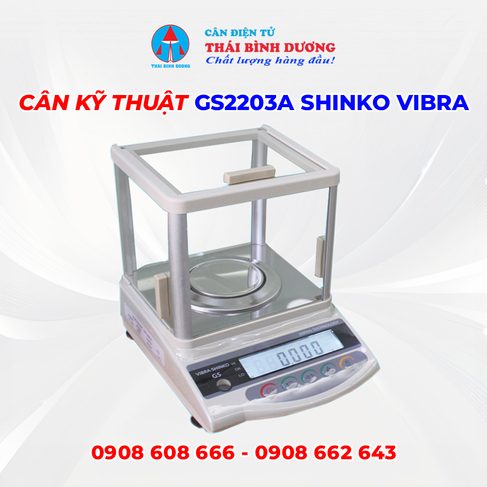 Cân kỹ thuật GS2203A Shinko Vibra 2