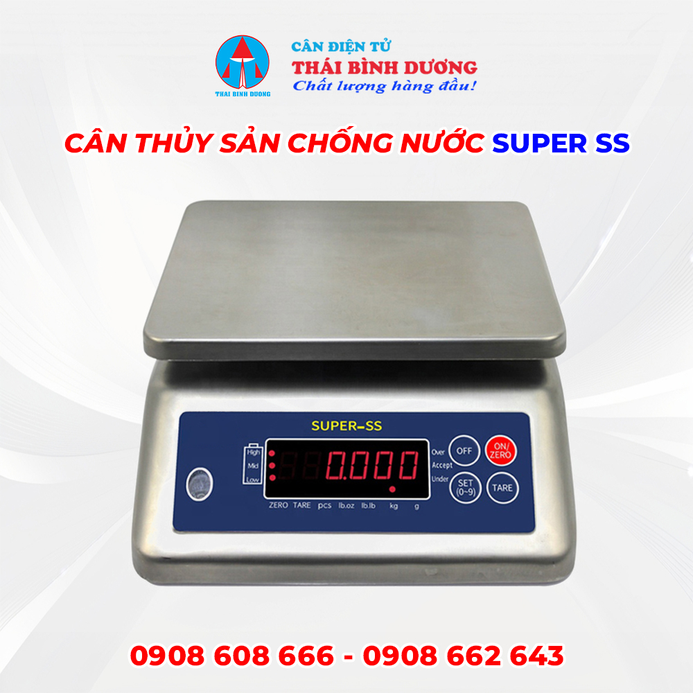 Cân Thủy Sản Chống Nước Super SS