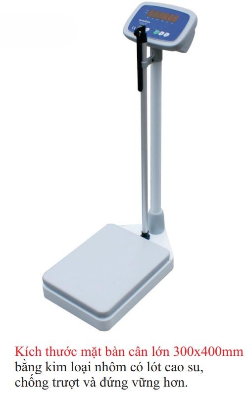 Cân sức khỏe đo chiều cao DPS 300 1