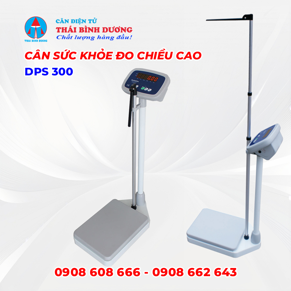 Cân Sức Khỏe Đo Chiều Cao DPS 300