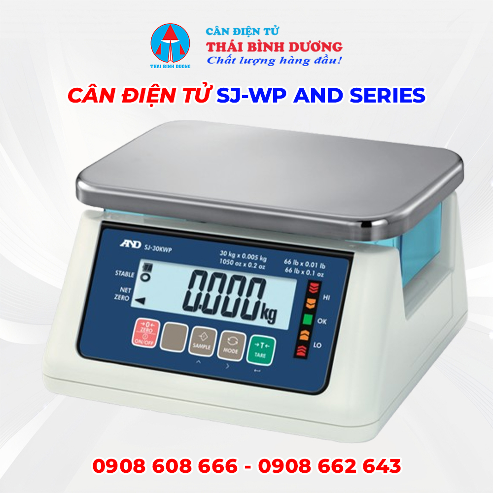 Cân Điện Tử SJ-WP AND Series