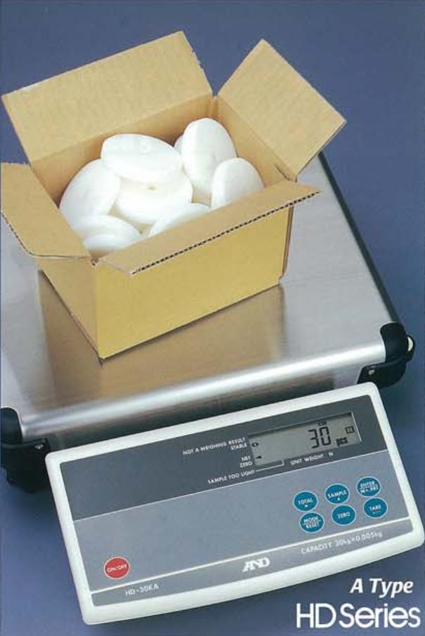 Cân Đếm Điện Tử HD AND Series 2